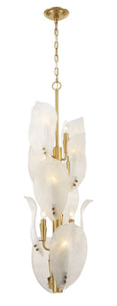 Ten Light Pendant<br /><span style="color:#4AB0CE;">Entrega: 4-10 dias en USA</span><br /><span style="color:#4AB0CE;font-size:60%;">PREGUNTE POR ENTREGA EN PANAMA</span><br />Collection: Orchid<br />Finish: Legacy Brass