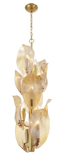 Ten Light Pendant<br /><span style="color:#4AB0CE;">Entrega: 4-10 dias en USA</span><br /><span style="color:#4AB0CE;font-size:60%;">PREGUNTE POR ENTREGA EN PANAMA</span><br />Collection: Orchid<br />Finish: Legacy Brass