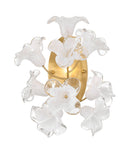 One Light Wall Sconce<br /><span style="color:#4AB0CE;">Entrega: 4-10 dias en USA</span><br /><span style="color:#4AB0CE;font-size:60%;">PREGUNTE POR ENTREGA EN PANAMA</span><br />Collection: Bloome<br />Finish: Legacy Brass