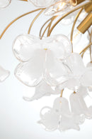 Six Light Chandelier<br /><span style="color:#4AB0CE;">Entrega: 4-10 dias en USA</span><br /><span style="color:#4AB0CE;font-size:60%;">PREGUNTE POR ENTREGA EN PANAMA</span><br />Collection: Bloome<br />Finish: Legacy Brass