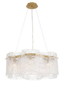 Six Light Pendant<br /><span style="color:#4AB0CE;">Entrega: 4-10 dias en USA</span><br /><span style="color:#4AB0CE;font-size:60%;">PREGUNTE POR ENTREGA EN PANAMA</span><br />Collection: Brookstreet<br />Finish: Legacy Brass