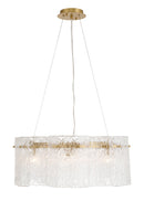 Six Light Pendant<br /><span style="color:#4AB0CE;">Entrega: 4-10 dias en USA</span><br /><span style="color:#4AB0CE;font-size:60%;">PREGUNTE POR ENTREGA EN PANAMA</span><br />Collection: Brookstreet<br />Finish: Legacy Brass