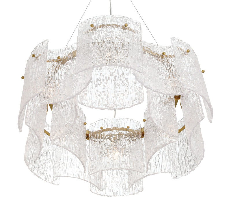 Six Light Pendant<br /><span style="color:#4AB0CE;">Entrega: 4-10 dias en USA</span><br /><span style="color:#4AB0CE;font-size:60%;">PREGUNTE POR ENTREGA EN PANAMA</span><br />Collection: Brookstreet<br />Finish: Legacy Brass