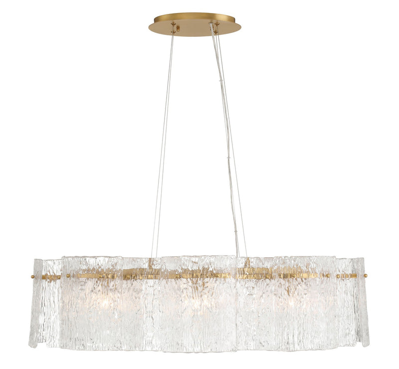 Eight Light Pendant<br /><span style="color:#4AB0CE;">Entrega: 4-10 dias en USA</span><br /><span style="color:#4AB0CE;font-size:60%;">PREGUNTE POR ENTREGA EN PANAMA</span><br />Collection: Brookstreet<br />Finish: Legacy Brass