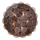 Five Light Pendant<br /><span style="color:#4AB0CE;">Entrega: 4-10 dias en USA</span><br /><span style="color:#4AB0CE;font-size:60%;">PREGUNTE POR ENTREGA EN PANAMA</span><br />Collection: HORTENSIA<br />Finish: Polished Winter Brass