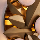 LED Wall Sconce<br /><span style="color:#4AB0CE;">Entrega: 4-10 dias en USA</span><br /><span style="color:#4AB0CE;font-size:60%;">PREGUNTE POR ENTREGA EN PANAMA</span><br />Collection: BLUSH<br />Finish: Winter Brass