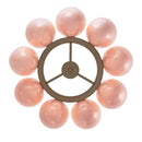 Nine Light Chandelier<br /><span style="color:#4AB0CE;">Entrega: 4-10 dias en USA</span><br /><span style="color:#4AB0CE;font-size:60%;">PREGUNTE POR ENTREGA EN PANAMA</span><br />Collection: COCOON<br />Finish: Winter Brass