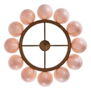 12 Light Chandelier<br /><span style="color:#4AB0CE;">Entrega: 4-10 dias en USA</span><br /><span style="color:#4AB0CE;font-size:60%;">PREGUNTE POR ENTREGA EN PANAMA</span><br />Collection: COCOON<br />Finish: Winter Brass