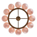 12 Light Chandelier<br /><span style="color:#4AB0CE;">Entrega: 4-10 dias en USA</span><br /><span style="color:#4AB0CE;font-size:60%;">PREGUNTE POR ENTREGA EN PANAMA</span><br />Collection: COCOON<br />Finish: Winter Brass