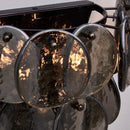 Three Light Wall Sconce<br /><span style="color:#4AB0CE;">Entrega: 4-5 semanas en USA</span><br /><span style="color:#4AB0CE;font-size:60%;">PREGUNTE POR ENTREGA EN PANAMA</span><br />Collection: UROKO<br />Finish: Black Nickel