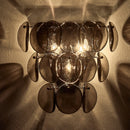 Kalco - 524622BN - Three Light Wall Sconce - UROKO - Black Nickel