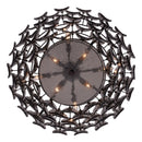 Eight Light Pendant<br /><span style="color:#4AB0CE;">Entrega: 2-3 semanas en USA</span><br /><span style="color:#4AB0CE;font-size:60%;">PREGUNTE POR ENTREGA EN PANAMA</span><br />Collection: UROKO<br />Finish: Black Nickel