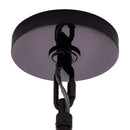 Eight Light Pendant<br /><span style="color:#4AB0CE;">Entrega: 2-3 semanas en USA</span><br /><span style="color:#4AB0CE;font-size:60%;">PREGUNTE POR ENTREGA EN PANAMA</span><br />Collection: UROKO<br />Finish: Black Nickel