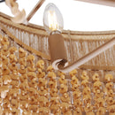 Six Light Pendant<br /><span style="color:#4AB0CE;">Entrega: 4-10 dias en USA</span><br /><span style="color:#4AB0CE;font-size:60%;">PREGUNTE POR ENTREGA EN PANAMA</span><br />Collection: NATURALE<br />Finish: Jute