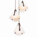 Three Light Pendant<br /><span style="color:#4AB0CE;">Entrega: 4-10 dias en USA</span><br /><span style="color:#4AB0CE;font-size:60%;">PREGUNTE POR ENTREGA EN PANAMA</span><br />Collection: EMBRACE<br />Finish: Pearlized Antique Brass