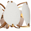 Eight Light Pendant<br /><span style="color:#4AB0CE;">Entrega: 4-10 dias en USA</span><br /><span style="color:#4AB0CE;font-size:60%;">PREGUNTE POR ENTREGA EN PANAMA</span><br />Collection: ALIFORM<br />Finish: Oxidized Gold Leaf