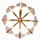 Eight Light Pendant<br /><span style="color:#4AB0CE;">Entrega: 4-10 dias en USA</span><br /><span style="color:#4AB0CE;font-size:60%;">PREGUNTE POR ENTREGA EN PANAMA</span><br />Collection: ALIFORM<br />Finish: Oxidized Gold Leaf