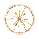 11 Light Chandelier<br /><span style="color:#4AB0CE;">Entrega: 4-10 dias en USA</span><br /><span style="color:#4AB0CE;font-size:60%;">PREGUNTE POR ENTREGA EN PANAMA</span><br />Collection: BLOOM<br />Finish: Oxidized Gold Leaf
