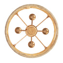 Four Light Semi Flush Mount<br /><span style="color:#4AB0CE;">Entrega: 4-10 dias en USA</span><br /><span style="color:#4AB0CE;font-size:60%;">PREGUNTE POR ENTREGA EN PANAMA</span><br />Collection: SOGA<br />Finish: Modern Gold And White