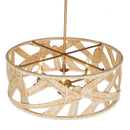 Six Light Pendant<br /><span style="color:#4AB0CE;">Entrega: 4-10 dias en USA</span><br /><span style="color:#4AB0CE;font-size:60%;">PREGUNTE POR ENTREGA EN PANAMA</span><br />Collection: SOGA<br />Finish: Modern Gold And White