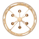 Six Light Pendant<br /><span style="color:#4AB0CE;">Entrega: 4-10 dias en USA</span><br /><span style="color:#4AB0CE;font-size:60%;">PREGUNTE POR ENTREGA EN PANAMA</span><br />Collection: SOGA<br />Finish: Modern Gold And White