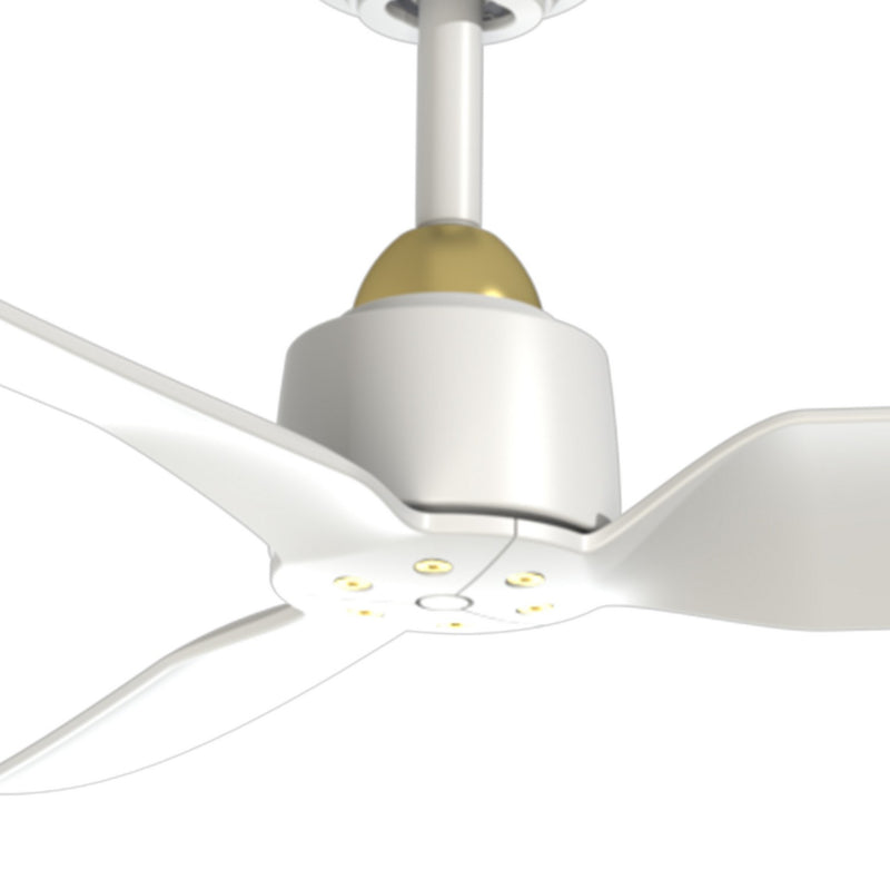52"Ceiling Fan<br /><span style="color:#4AB0CE;">Entrega: 4-10 dias en USA</span><br /><span style="color:#4AB0CE;font-size:60%;">PREGUNTE POR ENTREGA EN PANAMA</span><br />Collection: Hugo<br />Finish: Brushed Gold/Matte White