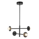 LED Chandelier<br /><span style="color:#4AB0CE;">Entrega: 4-10 dias en USA</span><br /><span style="color:#4AB0CE;font-size:60%;">PREGUNTE POR ENTREGA EN PANAMA</span><br />Collection: Elixir<br />Finish: Black