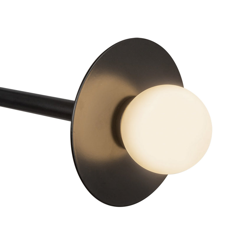 LED Chandelier<br /><span style="color:#4AB0CE;">Entrega: 4-10 dias en USA</span><br /><span style="color:#4AB0CE;font-size:60%;">PREGUNTE POR ENTREGA EN PANAMA</span><br />Collection: Elixir<br />Finish: Black