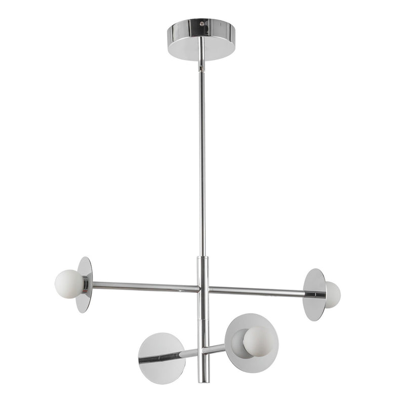 LED Chandelier<br /><span style="color:#4AB0CE;">Entrega: 4-10 dias en USA</span><br /><span style="color:#4AB0CE;font-size:60%;">PREGUNTE POR ENTREGA EN PANAMA</span><br />Collection: Elixir<br />Finish: Chrome