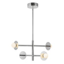 LED Chandelier<br /><span style="color:#4AB0CE;">Entrega: 4-10 dias en USA</span><br /><span style="color:#4AB0CE;font-size:60%;">PREGUNTE POR ENTREGA EN PANAMA</span><br />Collection: Elixir<br />Finish: Chrome
