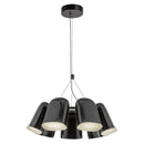 LED Chandelier<br /><span style="color:#4AB0CE;">Entrega: 4-10 dias en USA</span><br /><span style="color:#4AB0CE;font-size:60%;">PREGUNTE POR ENTREGA EN PANAMA</span><br />Collection: Bell<br />Finish: Glossy Black