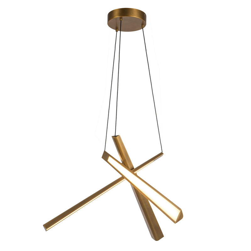 LED Chandelier<br /><span style="color:#4AB0CE;">Entrega: 4-10 dias en USA</span><br /><span style="color:#4AB0CE;font-size:60%;">PREGUNTE POR ENTREGA EN PANAMA</span><br />Collection: Lex<br />Finish: Vintage Brass