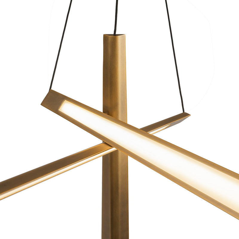 LED Chandelier<br /><span style="color:#4AB0CE;">Entrega: 4-10 dias en USA</span><br /><span style="color:#4AB0CE;font-size:60%;">PREGUNTE POR ENTREGA EN PANAMA</span><br />Collection: Lex<br />Finish: Vintage Brass