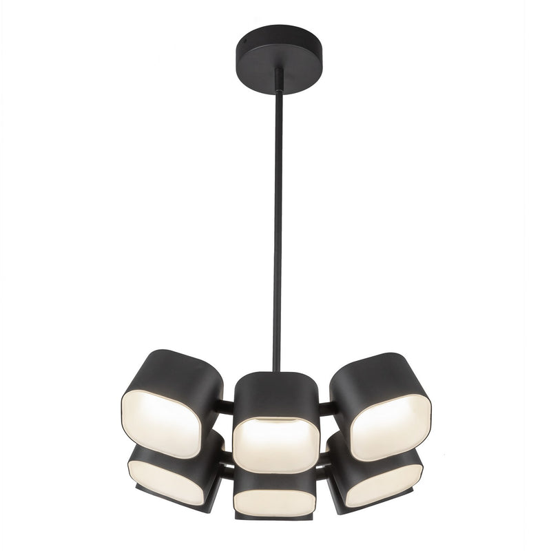 LED Chandelier<br /><span style="color:#4AB0CE;">Entrega: 4-10 dias en USA</span><br /><span style="color:#4AB0CE;font-size:60%;">PREGUNTE POR ENTREGA EN PANAMA</span><br />Collection: Arena<br />Finish: Black