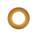 LED Flush Mount<br /><span style="color:#4AB0CE;">Entrega: 4-10 dias en USA</span><br /><span style="color:#4AB0CE;font-size:60%;">PREGUNTE POR ENTREGA EN PANAMA</span><br />Collection: Elixir<br />Finish: Brushed Gold