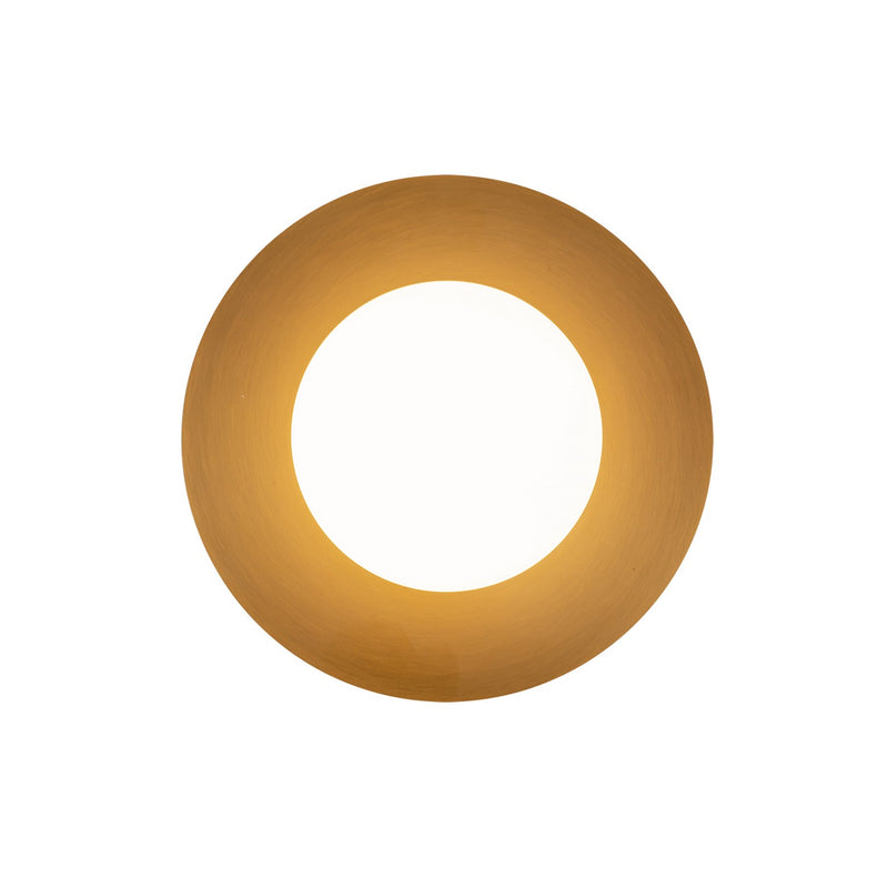 LED Flush Mount<br /><span style="color:#4AB0CE;">Entrega: 4-10 dias en USA</span><br /><span style="color:#4AB0CE;font-size:60%;">PREGUNTE POR ENTREGA EN PANAMA</span><br />Collection: Elixir<br />Finish: Brushed Gold