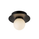 LED Flush Mount<br /><span style="color:#4AB0CE;">Entrega: 4-10 dias en USA</span><br /><span style="color:#4AB0CE;font-size:60%;">PREGUNTE POR ENTREGA EN PANAMA</span><br />Collection: Elixir<br />Finish: Black