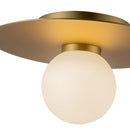 Kuzco Lighting - FM15510-BG-UNV - LED Flush Mount - Elixir - Brushed Gold
