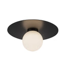 LED Flush Mount<br /><span style="color:#4AB0CE;">Entrega: 4-10 dias en USA</span><br /><span style="color:#4AB0CE;font-size:60%;">PREGUNTE POR ENTREGA EN PANAMA</span><br />Collection: Elixir<br />Finish: Black