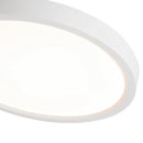 LED Flush Mount<br /><span style="color:#4AB0CE;">Entrega: 4-10 dias en USA</span><br /><span style="color:#4AB0CE;font-size:60%;">PREGUNTE POR ENTREGA EN PANAMA</span><br />Collection: Mio<br />Finish: White