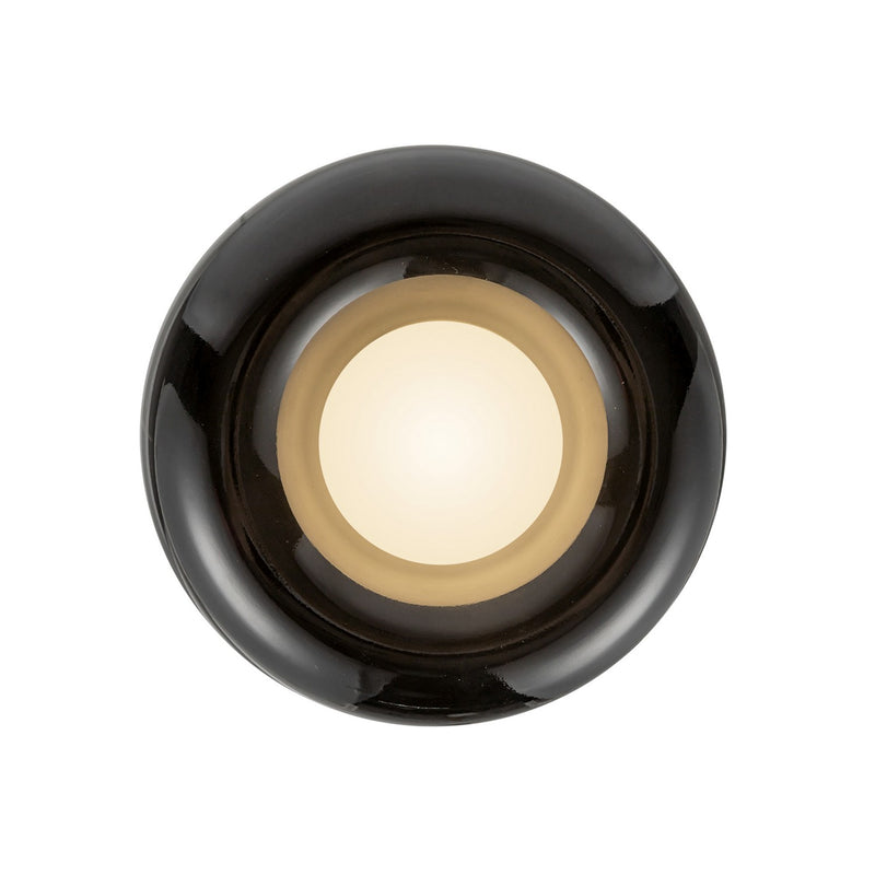 LED Flush Mount<br /><span style="color:#4AB0CE;">Entrega: 4-10 dias en USA</span><br /><span style="color:#4AB0CE;font-size:60%;">PREGUNTE POR ENTREGA EN PANAMA</span><br />Collection: Hayden<br />Finish: Glossy Black