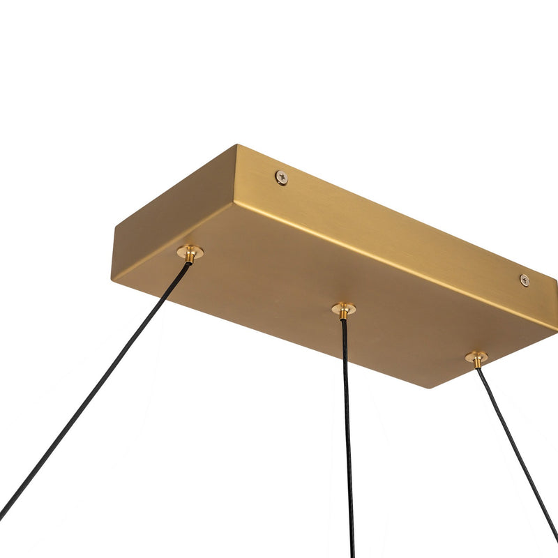 Kuzco Lighting - LP15548-BG-UNV - LED Linear Pendant - Elixir - Brushed Gold