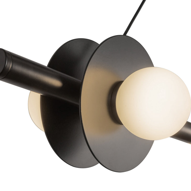 LED Linear Pendant<br /><span style="color:#4AB0CE;">Entrega: 4-10 dias en USA</span><br /><span style="color:#4AB0CE;font-size:60%;">PREGUNTE POR ENTREGA EN PANAMA</span><br />Collection: Elixir<br />Finish: Black