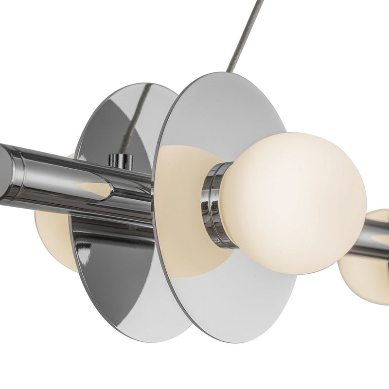 LED Linear Pendant<br /><span style="color:#4AB0CE;">Entrega: 4-10 dias en USA</span><br /><span style="color:#4AB0CE;font-size:60%;">PREGUNTE POR ENTREGA EN PANAMA</span><br />Collection: Elixir<br />Finish: Chrome