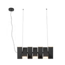 LED Linear Pendant<br /><span style="color:#4AB0CE;">Entrega: 4-10 dias en USA</span><br /><span style="color:#4AB0CE;font-size:60%;">PREGUNTE POR ENTREGA EN PANAMA</span><br />Collection: Domino<br />Finish: Black