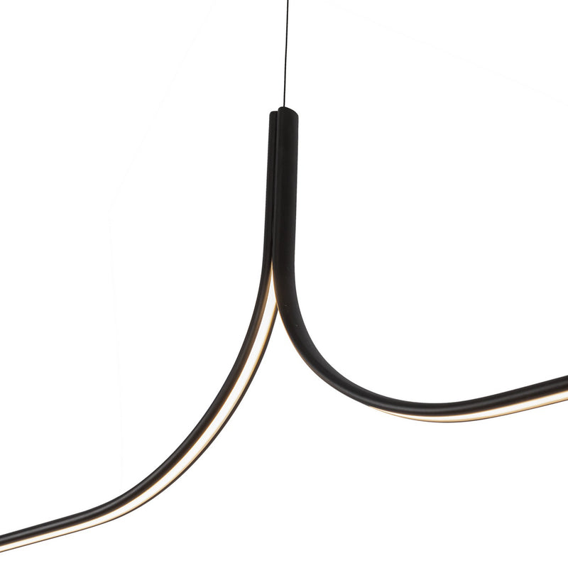 LED Linear Pendant<br /><span style="color:#4AB0CE;">Entrega: 4-10 dias en USA</span><br /><span style="color:#4AB0CE;font-size:60%;">PREGUNTE POR ENTREGA EN PANAMA</span><br />Collection: Thread<br />Finish: Black