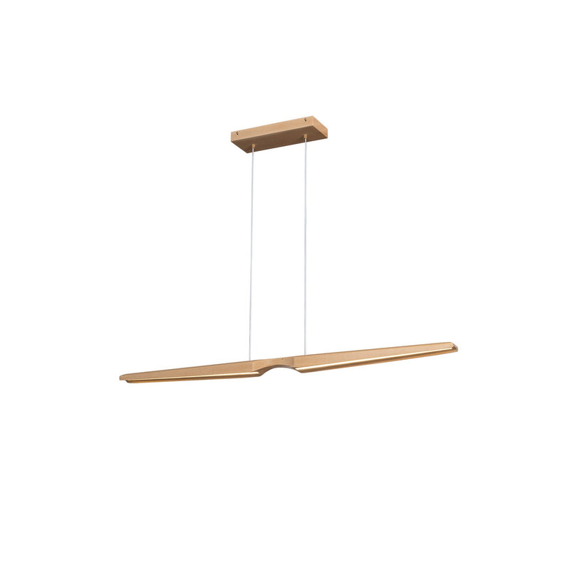 LED Linear Pendant<br /><span style="color:#4AB0CE;">Entrega: 4-10 dias en USA</span><br /><span style="color:#4AB0CE;font-size:60%;">PREGUNTE POR ENTREGA EN PANAMA</span><br />Collection: Dakota<br />Finish: Beech Wood