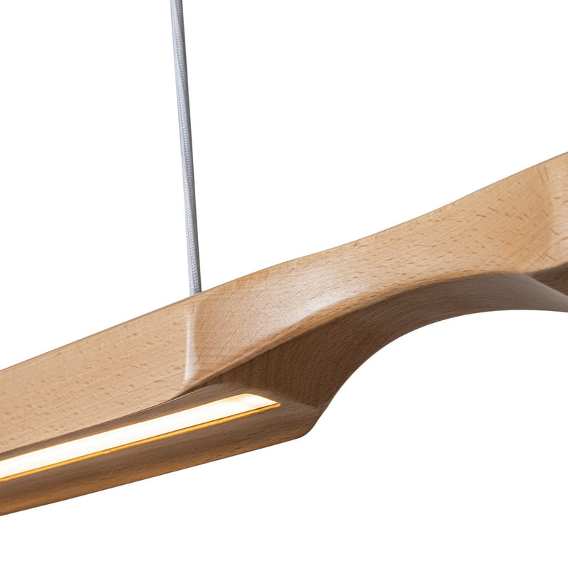 LED Linear Pendant<br /><span style="color:#4AB0CE;">Entrega: 4-10 dias en USA</span><br /><span style="color:#4AB0CE;font-size:60%;">PREGUNTE POR ENTREGA EN PANAMA</span><br />Collection: Dakota<br />Finish: Beech Wood