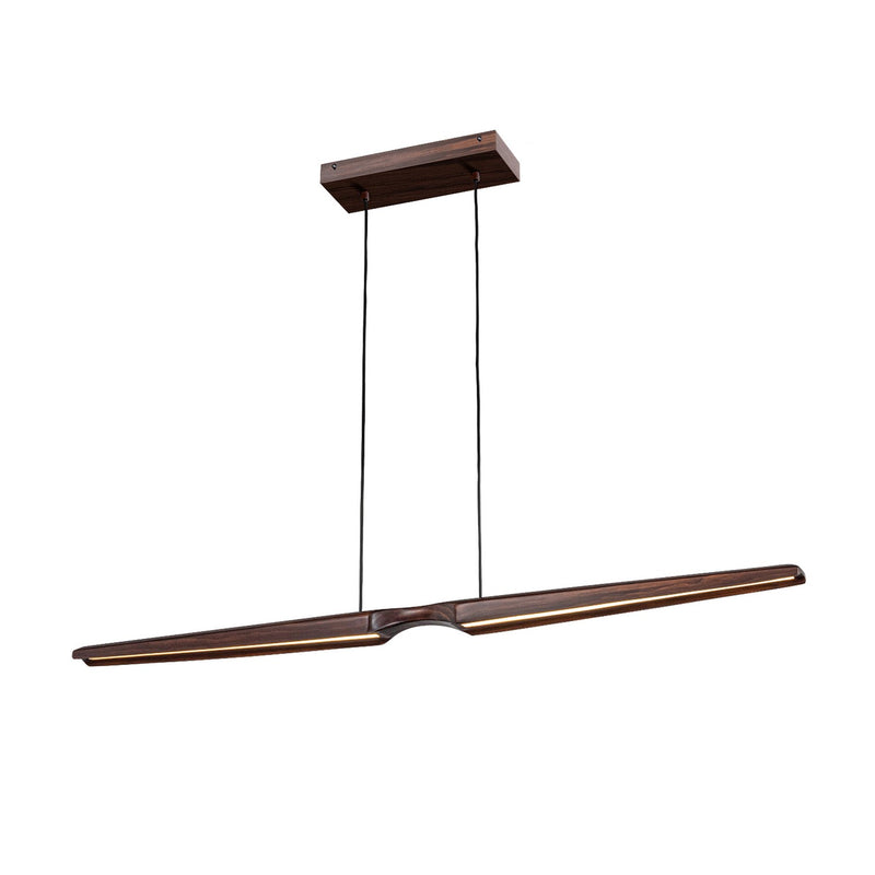 LED Linear Pendant<br /><span style="color:#4AB0CE;">Entrega: 1-2 semanas en USA</span><br /><span style="color:#4AB0CE;font-size:60%;">PREGUNTE POR ENTREGA EN PANAMA</span><br />Collection: Dakota<br />Finish: Walnut