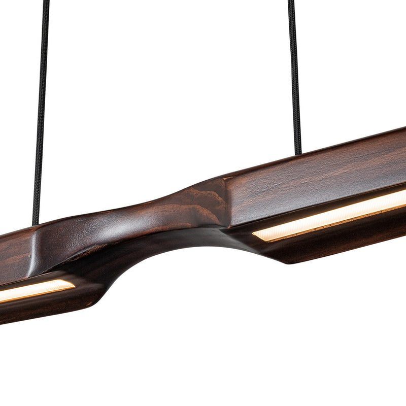 LED Linear Pendant<br /><span style="color:#4AB0CE;">Entrega: 1-2 semanas en USA</span><br /><span style="color:#4AB0CE;font-size:60%;">PREGUNTE POR ENTREGA EN PANAMA</span><br />Collection: Dakota<br />Finish: Walnut